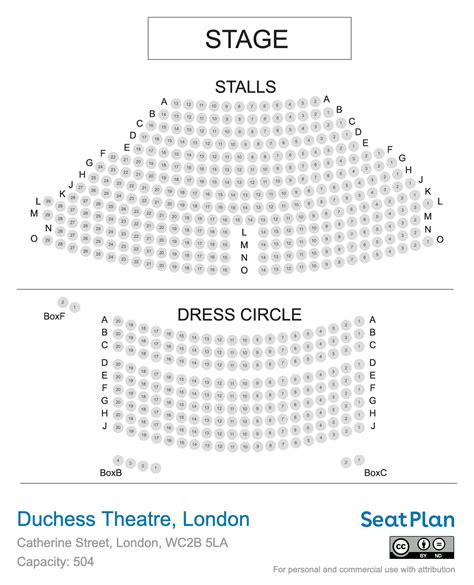 Duchess Theatre London Seating Plan & Seat View Photos | SeatPlan