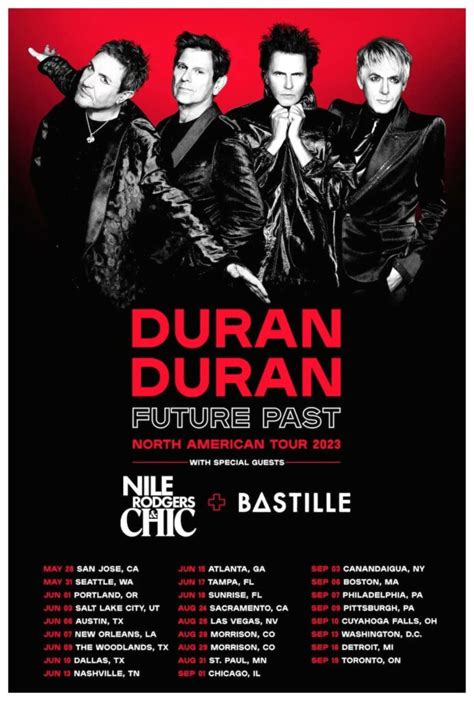 Duran Duran Announce 2023 North American Tour - The Rock Revival