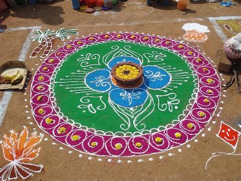 Kolam Designs for Pongal – Easyday