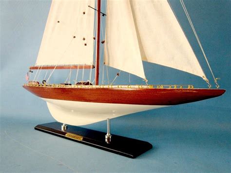 J Class Yacht Ranger, 1937 America's Cup J Yacht Ranger Wooden Sailboat ...