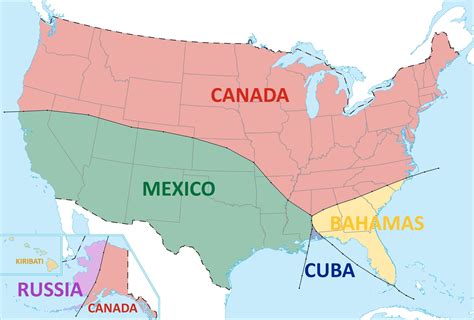 Borders of the United States - Vivid Maps