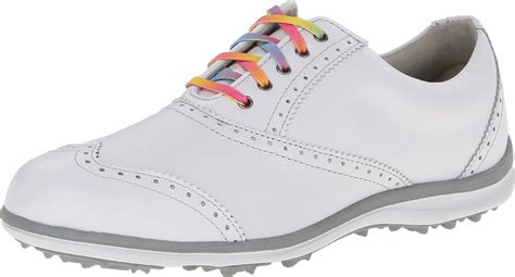 Amazon.com | FootJoy LoPro WingTip Golf Shoes 2015 Women CLOSEOUT White ...