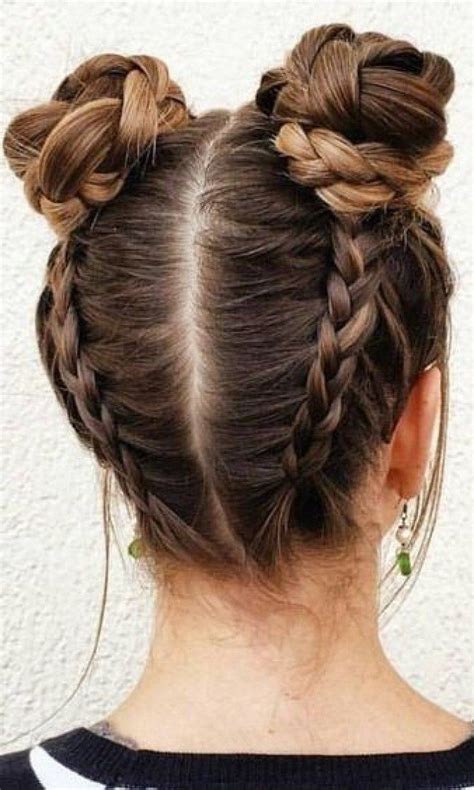 Bun Hairstyles For Long Hair, Hairstyle Ideas, Hairstyles 2018, Easy ...