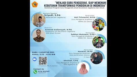 Menjadi Guru Penggerak, Siap Memenuhi Kebutuhan Transformasi Pendidikan ...