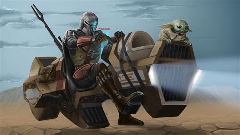 1668x2226 Resolution Mandalorian and Grogu Riding 1668x2226 Resolution ...