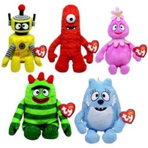 Ty Beanie Babies Yo Gabba Gabba - Set of 5 ** You can get more details ...