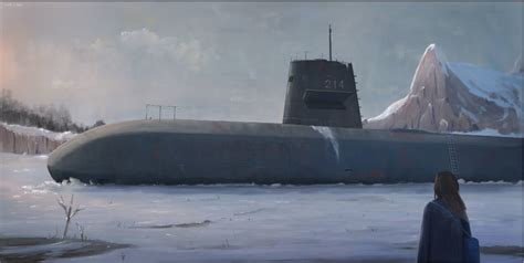 ArtStation - submarine concept art