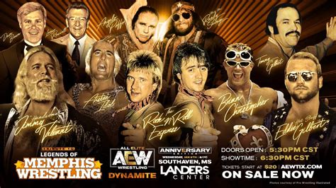 Memphis Wrestling Legends To Be Honored On Wed's Dynamite