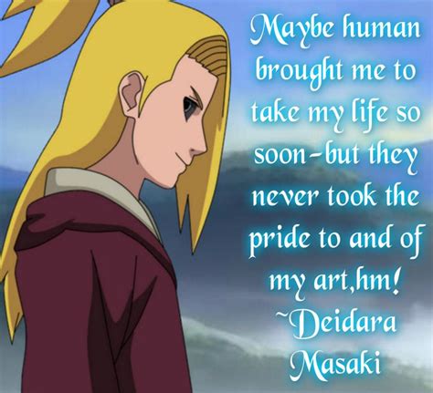 Deidara ~an artists proud by Sunloversthemoon on DeviantArt | Naruto ...