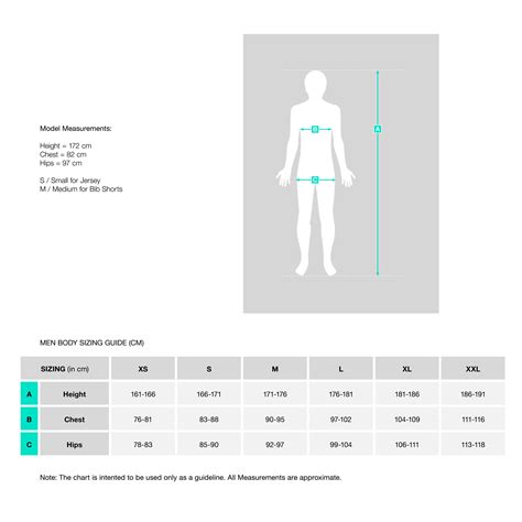 Size Guide – Ascender Cycling Club