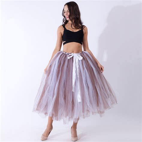 Tulle Tutu Skirt Adult Women Adult Long Tutu / Tulle Skirt - Etsy