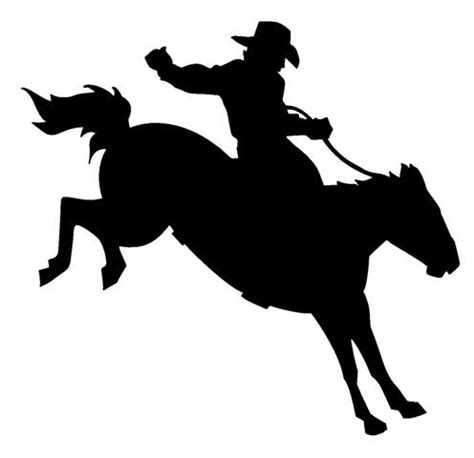 Free Rodeo Silhouette Cliparts, Download Free Rodeo Silhouette Cliparts ...