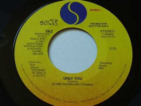 Yazoo – Only You (2017 Version) (2017, File) - Discogs