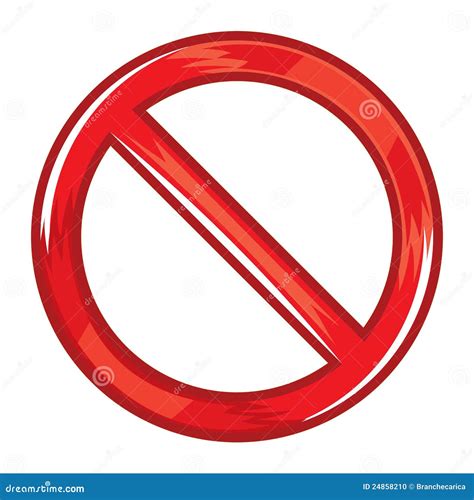 Do Not Warning Sign Stock Photo - Image: 24858210