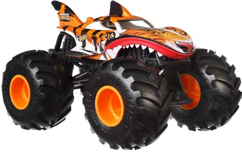 Buy Hot WheelsMonster Trucks Tiger Shark die-cast 1:24 scale vehicle ...