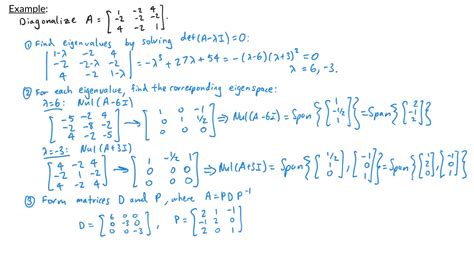 Linear Algebra - Orthogonal Diagonalization - YouTube