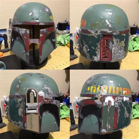 Painting Boba Fett Helmet at PaintingValley.com | Explore collection of ...