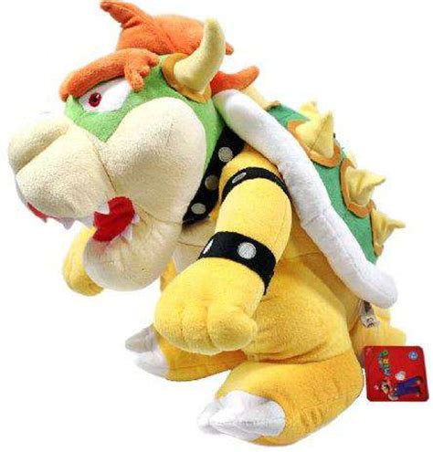 Super Mario Bros Bowser 16 Plush San-Ei - ToyWiz