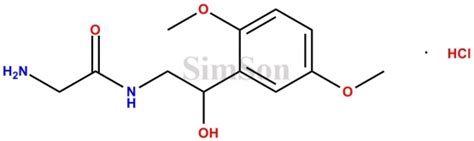 Midodrine Hydrochloride | CAS No- 3092-17-9 | Simson Pharma Limited