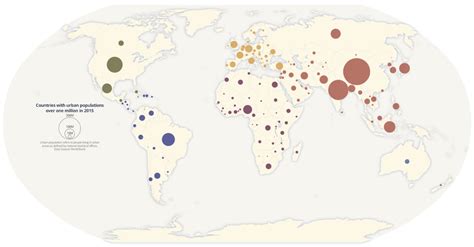 Visualize 2015 Urban Populations with Proportional Symbols