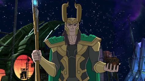 Animated Avengers Assemble Loki - Loki ( Avengers Assemble) (With ...