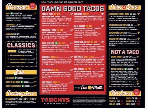 Online Menu of Torchys Tacos Restaurant, Baton Rouge, Louisiana, 70803 ...