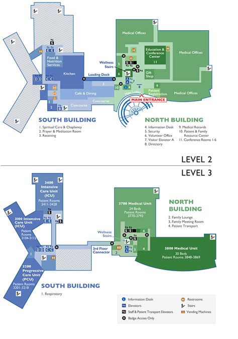 Campus Map | Suburban Hospital, Bethesda, Md