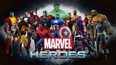 Marvel Heroes Wallpapers - Top Free Marvel Heroes Backgrounds ...