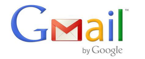 Gmail logo PNG transparent image download, size: 3600x1485px