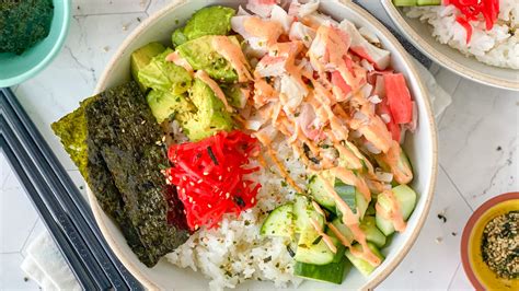 California Roll Bowl Recipe