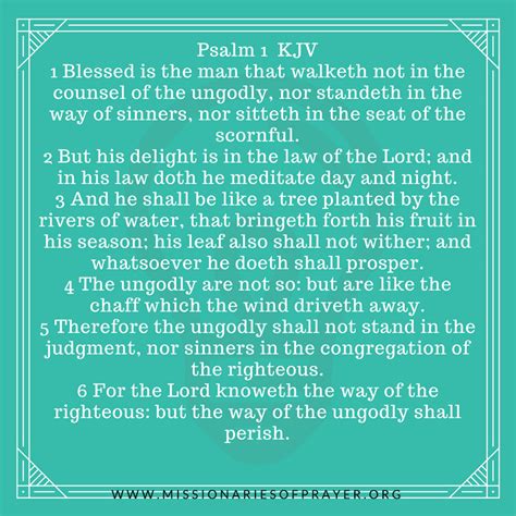 Psalm 1 Printable - Printable Word Searches