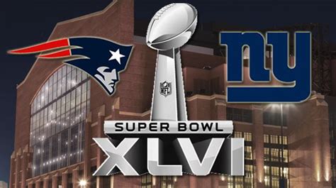 Patriots vs. Giants in Super Bowl XLVI | Westwood One SportsWestwood ...