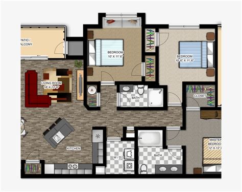 Luxury Apartments Plan