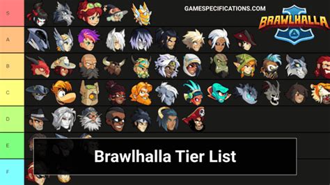 Brawlhalla Tier List May 2020 Archives - Game Specifications