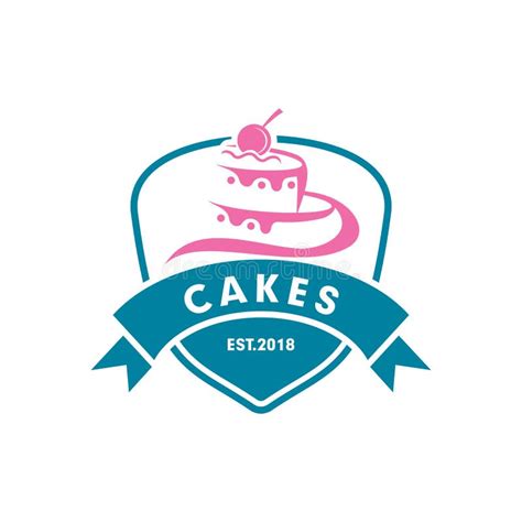 Cake Logo , Bakery Logo Vector Stock Vector - Illustration of birthday ...