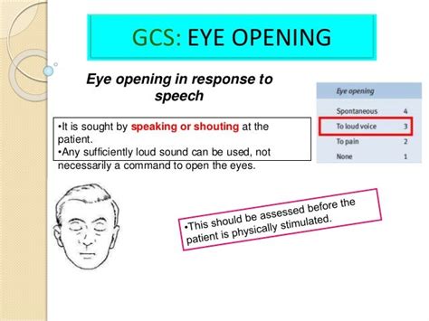 Glasgow Coma Scale Presentation