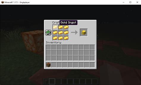 How to Make Block of Gold in Minecraft