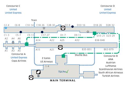 Dulles International Airport Map