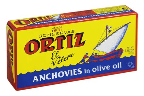 Ortiz Anchovies In Olive Oil - Tin - Shop at H-E-B