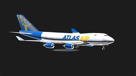 SimplePlanes | Atlas Air Cargo Version Boeing 747-400