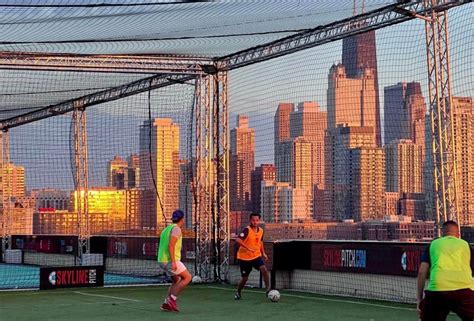 Play Soccer In The Sky At Chicago's 1st-Ever Rooftop Soccer Pitch