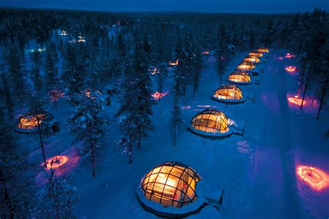 Igloo hotel Finland: ice magic at the Kakslauttanen Resort