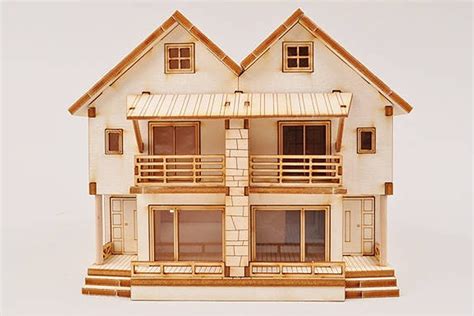 Wooden Building Model Kits