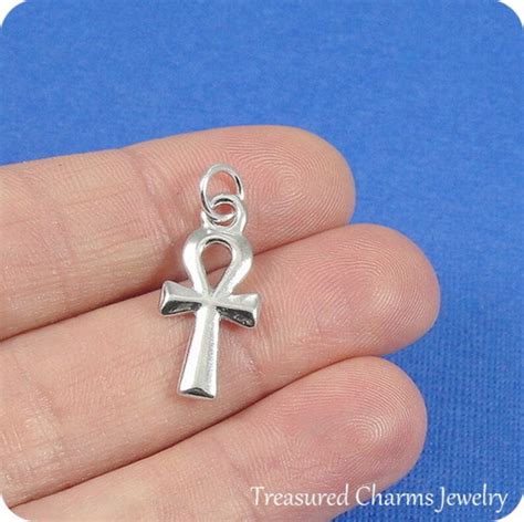 Ankh Charm Silver Plated Ankh Charm for Necklace or Bracelet | Etsy