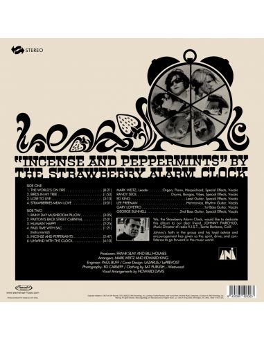 Strawberry Alarm Clock: Incense and Peppermints