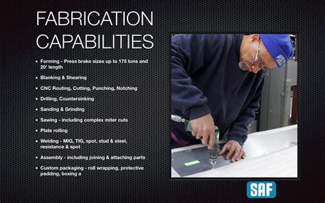 Fabrication - SAF.com