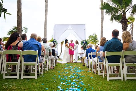 Riu Palace Peninsula Cancun Wedding - Bev and Karen