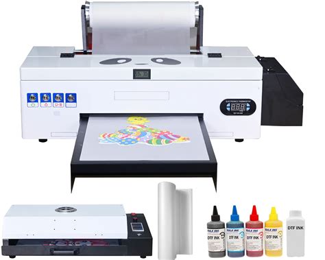 Buy PUNEHOD L1800 DTF Transfer Printer with Roll Feeder,Direct to Film ...