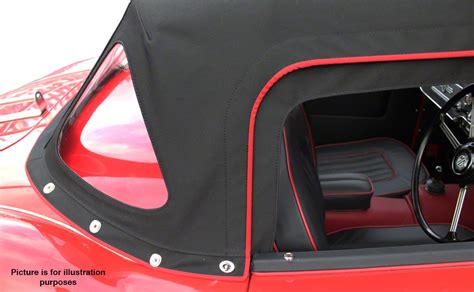 MG Midget Car Hoods Premium Bespoke Range - Prestige Autotrim Products Ltd