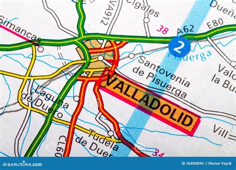 Valladolid Map Royalty-Free Stock Image | CartoonDealer.com #36800896